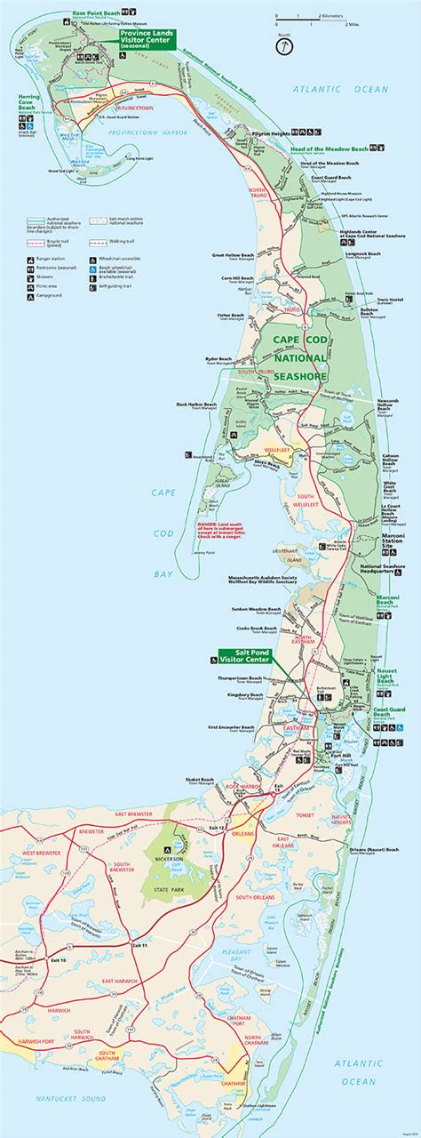 Cape Cod National Seashore | PARK MAP