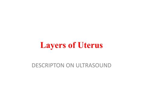 What is uterus Layers of Uterus and 2.pptx