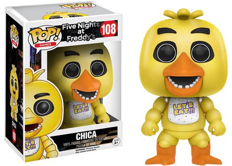 Funko Pop! Games Five Nights at Freddy's Chica Figure #108 - GB