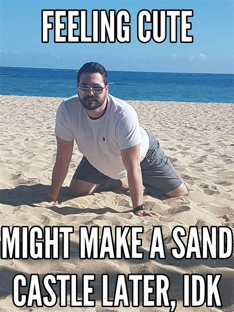 24 Funny Beach Memes Because It's That Time | Beach memes, Beach humor, Funny beach pictures