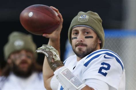 Former 49ers quarterback Brian Hoyer prepares for 1st start with Colts