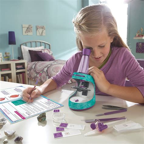 Top Gifts for 8 Year Old Girls | Science for kids, Educational insights, Microscope activity