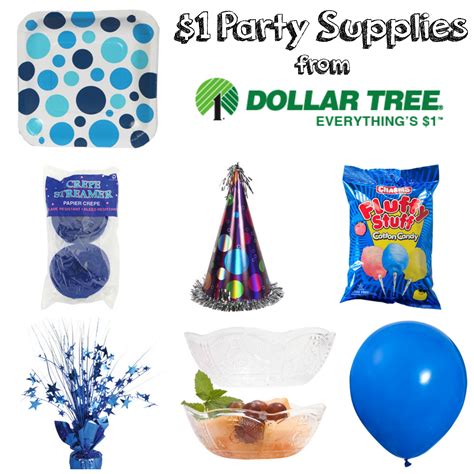 Get Party Supplies for Just $1 from Dollar Tree! - {Not Quite} Susie ...