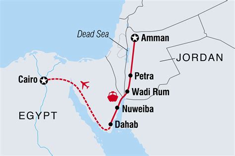 Map Of Jordan And Egypt – The World Map