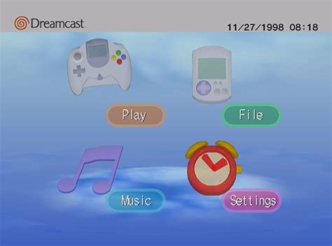 Dreamcast Bios Menu - Artwork Discussion - EmuMovies