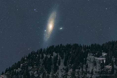 APOD: 2023 November 13 – Andromeda over the Alps