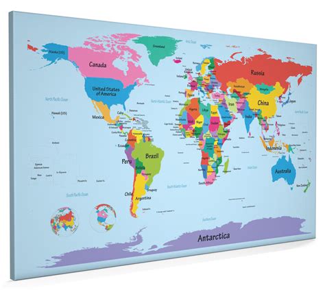 World Map Posters For Kids