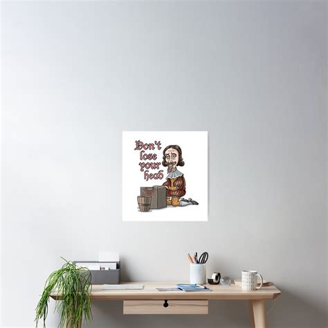 "King Charles I" Poster by MacKaycartoons | Redbubble