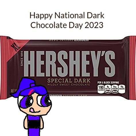 Happy National Dark Chocolate Day 2023 by jrg2004 on DeviantArt