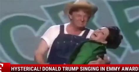 Watch: Hysterical! Donald Trump Singing In Emmy Awards 2005