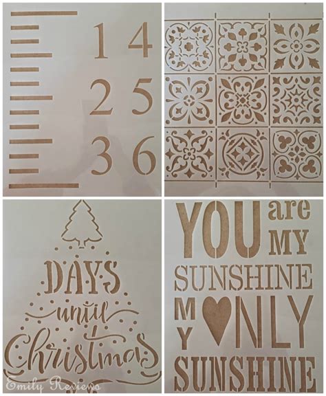 Stencil Revolution DIY Crafts & Gifts ~ Review | Emily Reviews