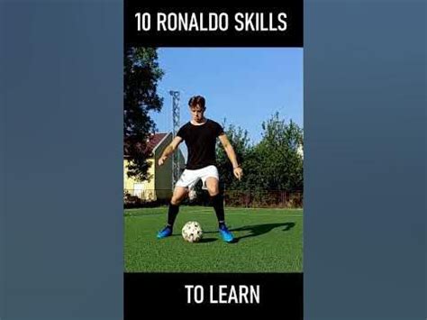 LEARN 10 RONALDO SKILLS - YouTube