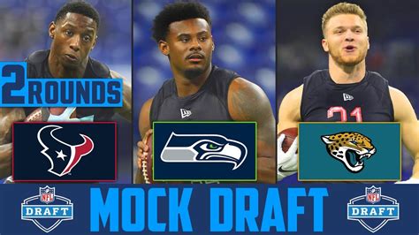 2022 NFL Mock Draft Post Russell Wilson Trade | Post Combine NFL Mock ...