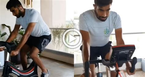 Jasprit Bumrah Sweating It Hard In His Home Workouts