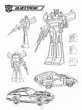 Transformers G1 Coloring Pages Sketch Page sketch template