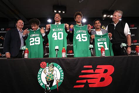 The Boston Celtics Sign Their First Round Draft Picks