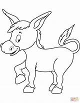 Free Printable Donkey Coloring Pages  ArielropCherry sketch template