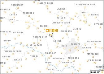 Cimahi (Indonesia) map - nona.net