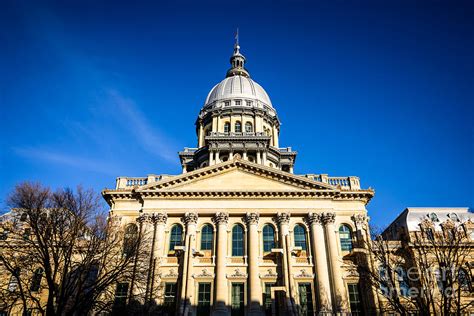 Springfield Illinois State Capitol Building Photograph by Paul Velgos