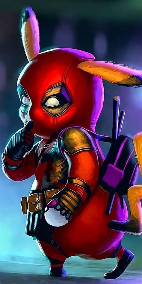 Pikachu Deadpool wallpaper hd_4k lol | Cartoon character pictures, Cute pokemon, Cool pokemon ...