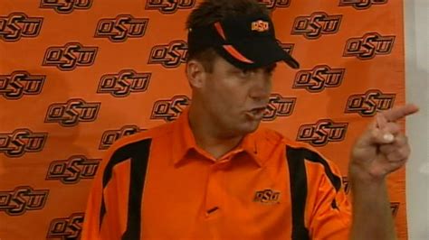 Gundy's epic 'I'm a man' rant - ESPN Video