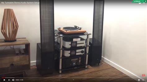 Turntable/Stereo/Audio System Setup - YouTube