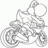 Mario Kart Characters Coloring Pages  Home sketch template