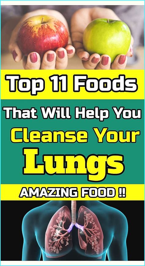 Top 11 Foods That Will Help You Cleanse Your Lungs | Lunges, Lungs health, Health