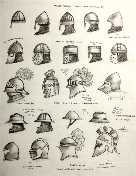Project WARRGH - Medieval European Helmet part 1 by Gambargin on DeviantArt