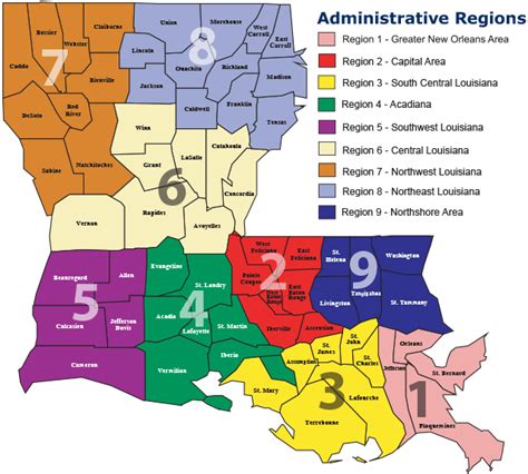 Louisiana School Districts Map - Map Of Farmland Cave