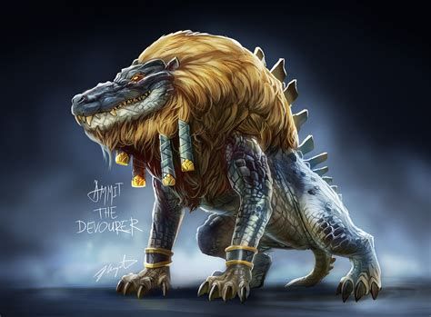 ArtStation - Ammit the devourer