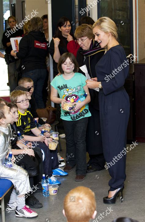 Katherine Jenkins Schoolchildren Editorial Stock Photo - Stock Image ...