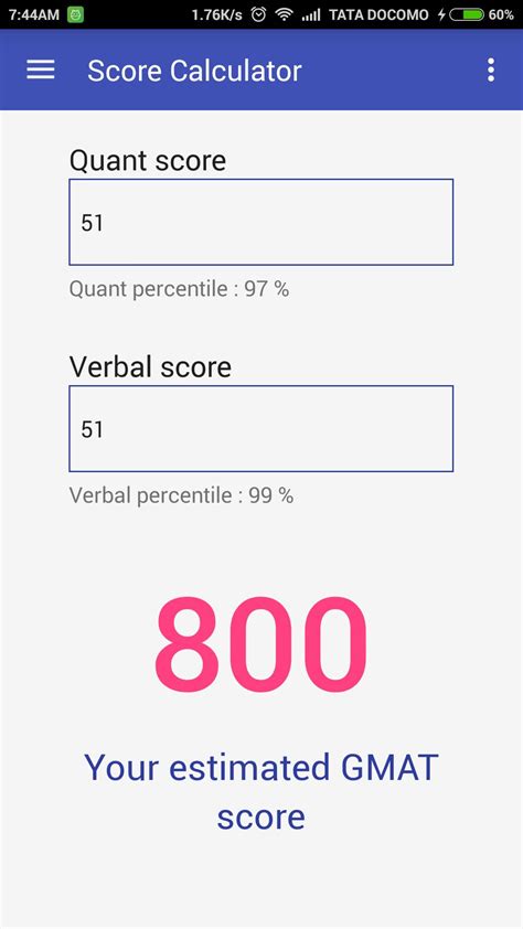 GMAT score calculator APK for Android Download