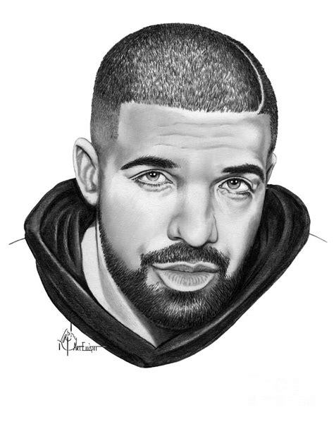 Pencil Drawings Of Drake