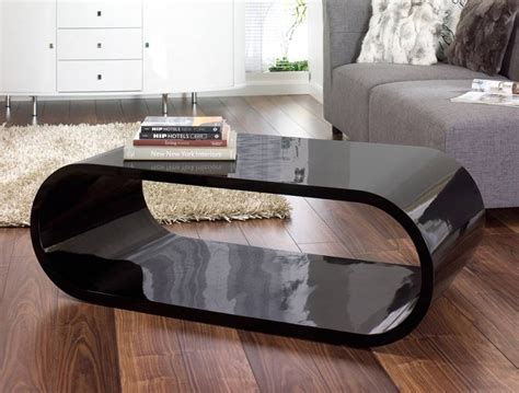 15 Ideas of Modern Black Glass Coffee Table