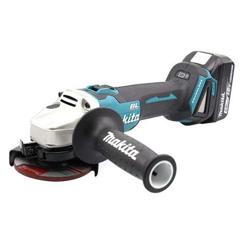 Makita DGA404RFE Cordless Angle Grinder, Brushless, 4", 18V, 8500rpm