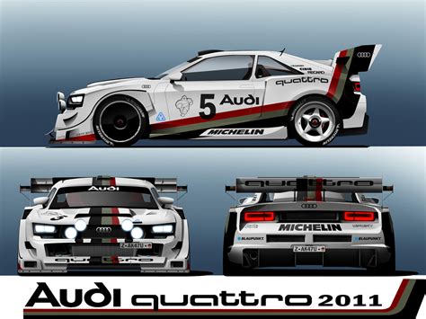 Artwork: Audi quattro Concept in Group B style ~ Audi Motorsport Blog