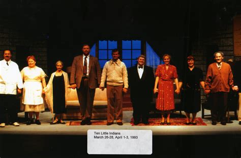 Ten Little Indians (1993) - Community Players