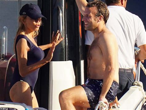 Emmanuel macron and his wife brigitte take a break in the cote d azur ...