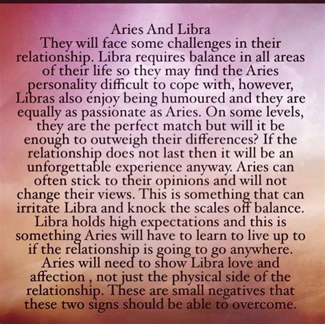 Aries and Libra Libra And Aries Compatibility, Virgo Libra Cusp, Libra Quotes Zodiac, Libra ...