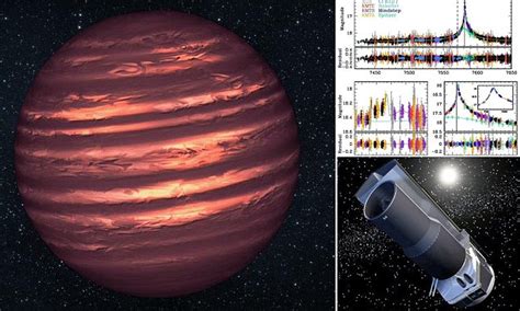 Nasa telescope finds planet 13 times the size of Jupiter | Daily Mail ...