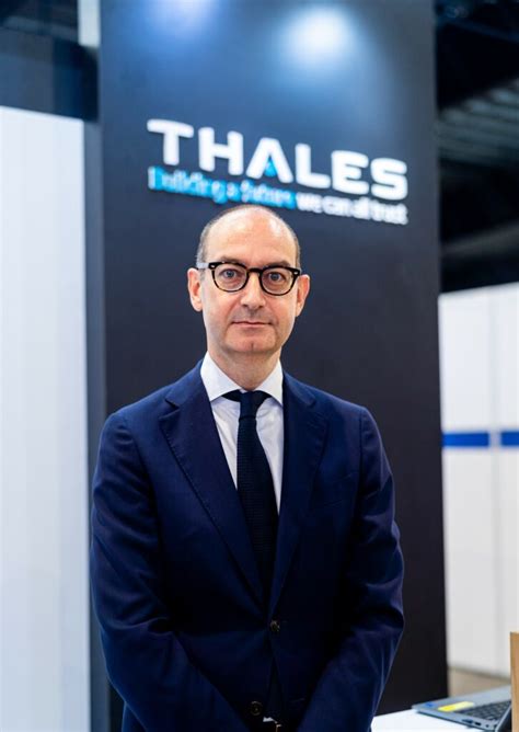 Thales annonce la nomination de Fabien Bortoluzzi en tant que Directeur Général de Thales en ...