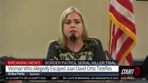 Woman Who Allegedly Escaped Juan David Ortiz Testifies | Court TV Video