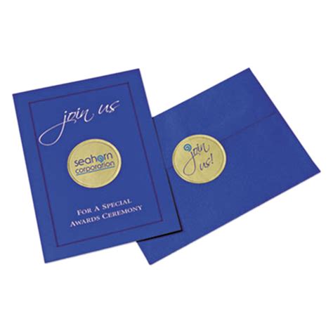 Avery 22831 Easy Peel 2" Gold Embossed Matte Round Foil Labels - 96/Pack