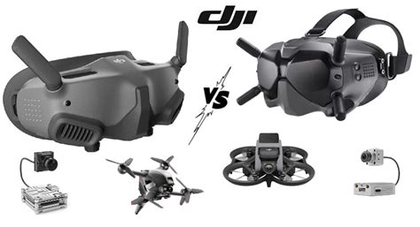 DJI Goggles 2 vs FPV Goggles V2: What's are the differences? - First ...