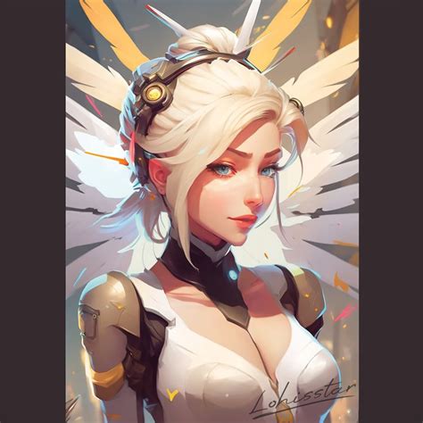 ArtStation - Mercy | Anime character design, Character design, Character art