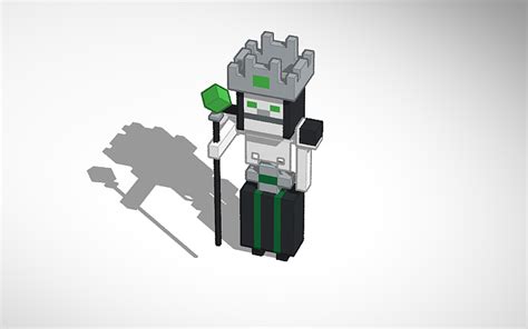 3D design Minecraft dungeons nameless one | Tinkercad