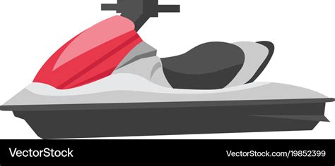 Jet ski cartoon Royalty Free Vector Image - VectorStock