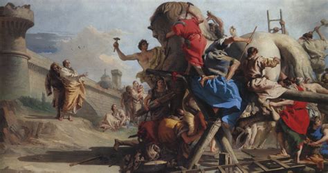 Giandomenico Tiepolo's Building of the Trojan Horse (c.1773-4) | EPPH ...