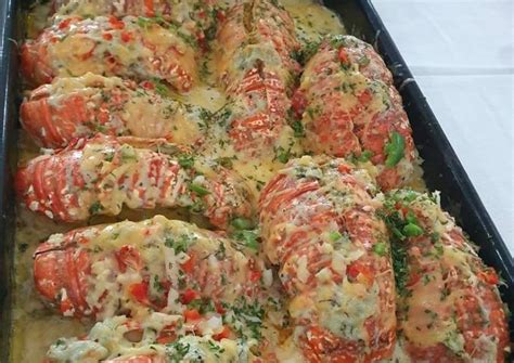 Creamy Cheesy Garlic CrayFish Recipe by Karisa Moodley - Cookpad